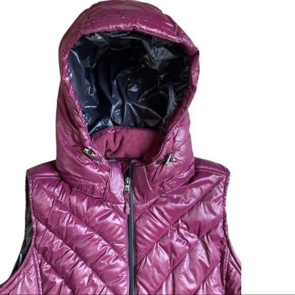 Tek Gear L sleeveless jacket zips hood & pockets - Picture 2 of 11